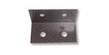 Bronze 4-Hole Clips Pack of 20 Aluminum Mounting Clips C8249