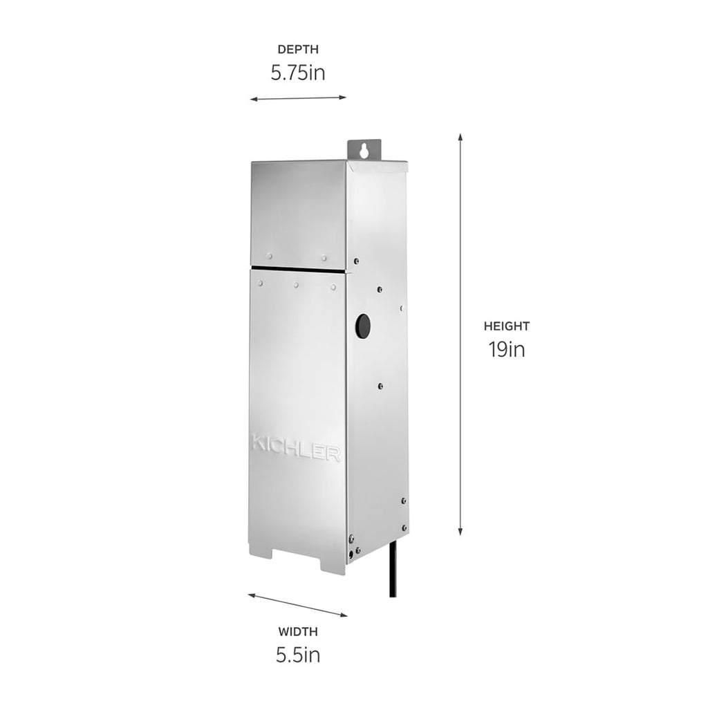 Stainless Steel Landscape Lighting Transformer P559204