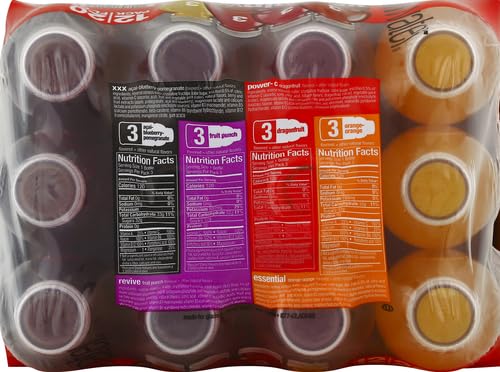 Flavored Water 4 Flavor Variety Pack 20 Fl Oz Bottles Pack of 12 Y559