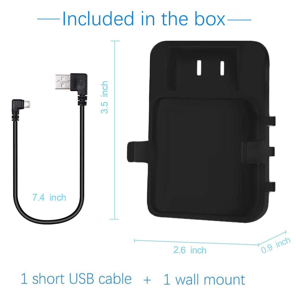 Wall Mount Bracket Holder for Camera (Black) G360