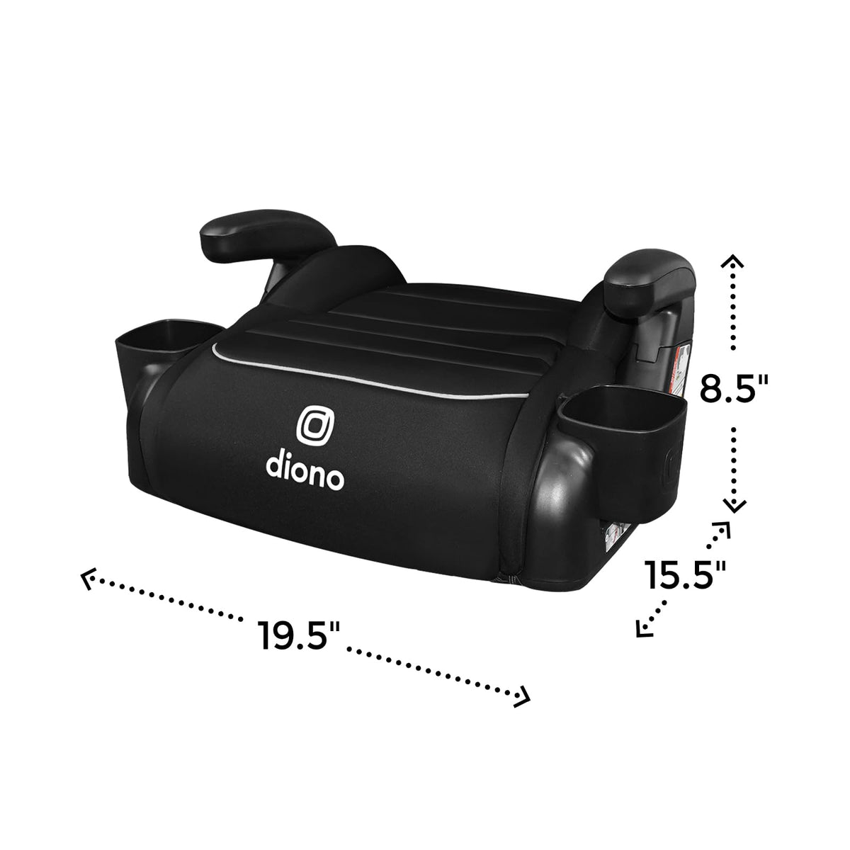 Backless Booster with Cupholder P863700
