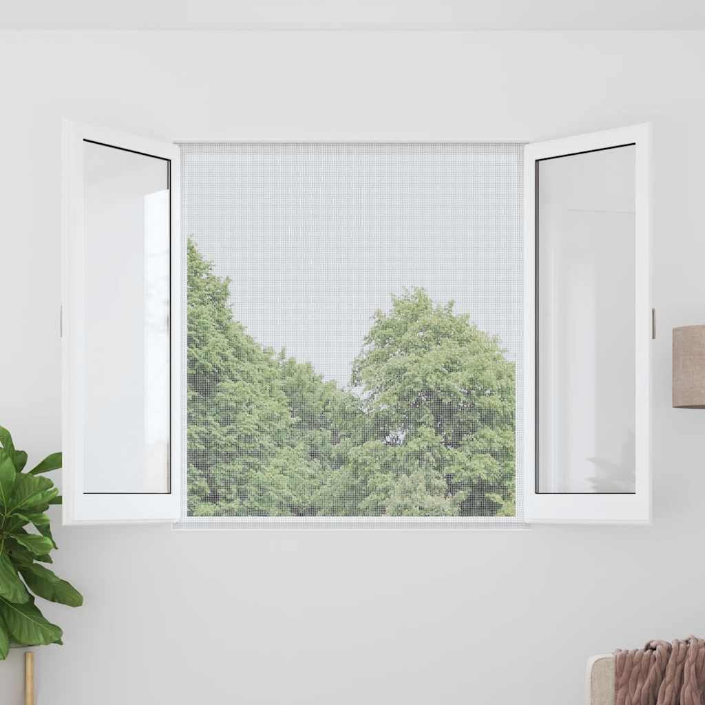 Aluminum Mesh Screen 39.4x196.9 Inches Silver Q93803