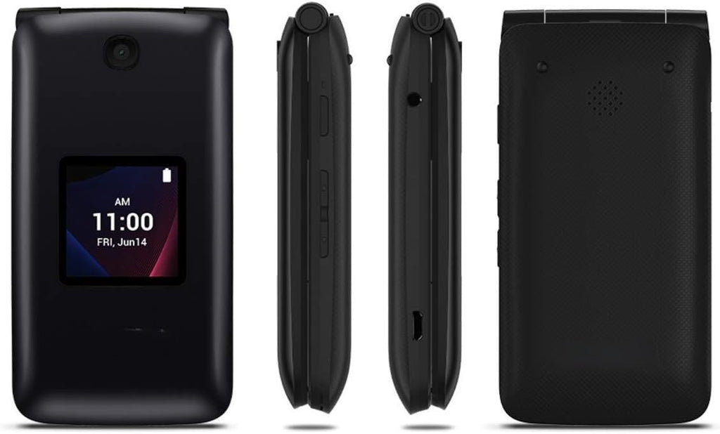 4G LTE Flip Phone Black A472