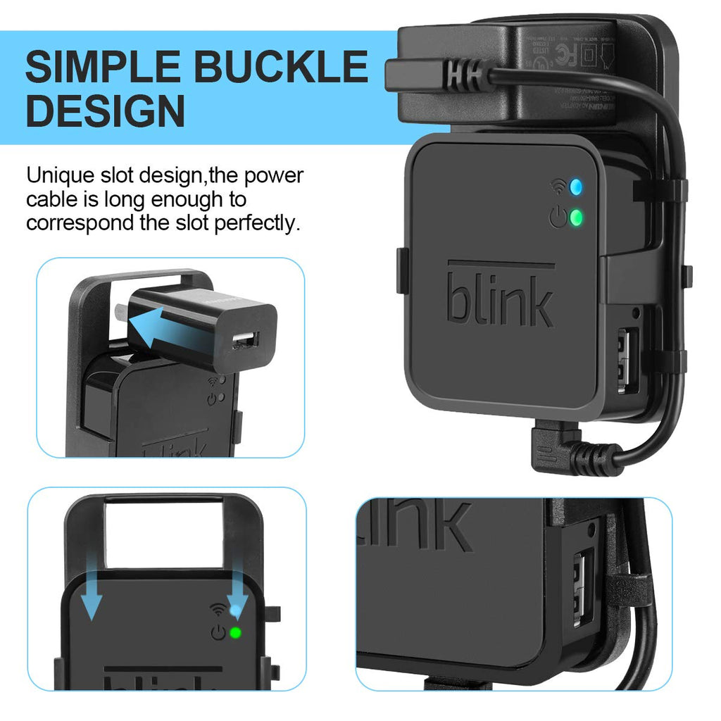 Wall Mount Bracket Holder for Camera (Black) G360