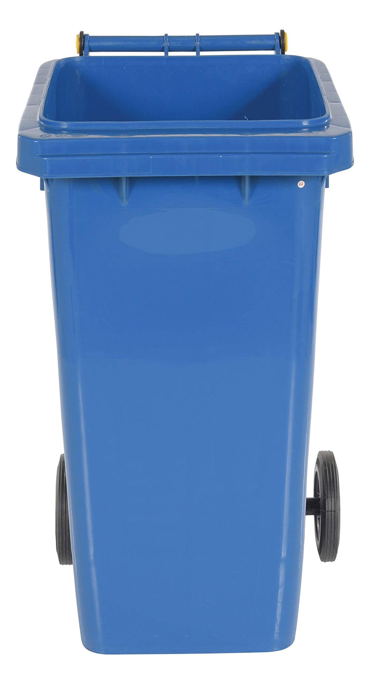 Blue 32 Gallon Polyethylene Trash Can E35843