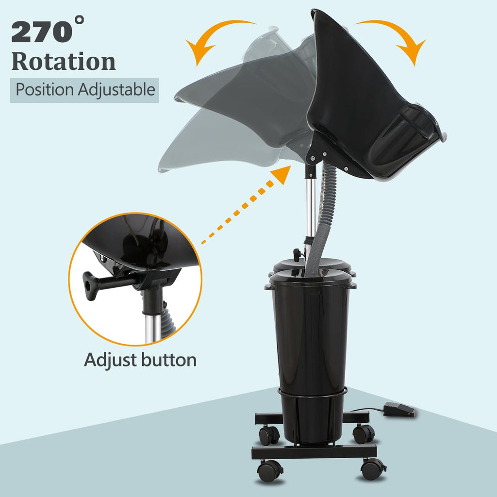 Portable Shampoo Bowl with Electric Pump Q7009