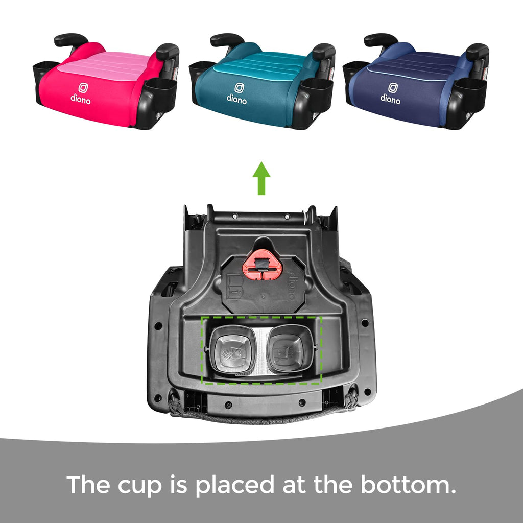 Backless Booster with Cupholder P863700
