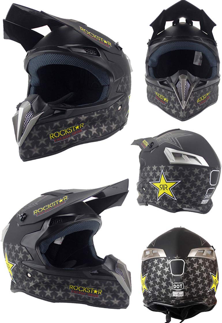 Full Face Motocross Off Road Dirt Bike Helmet Q477348