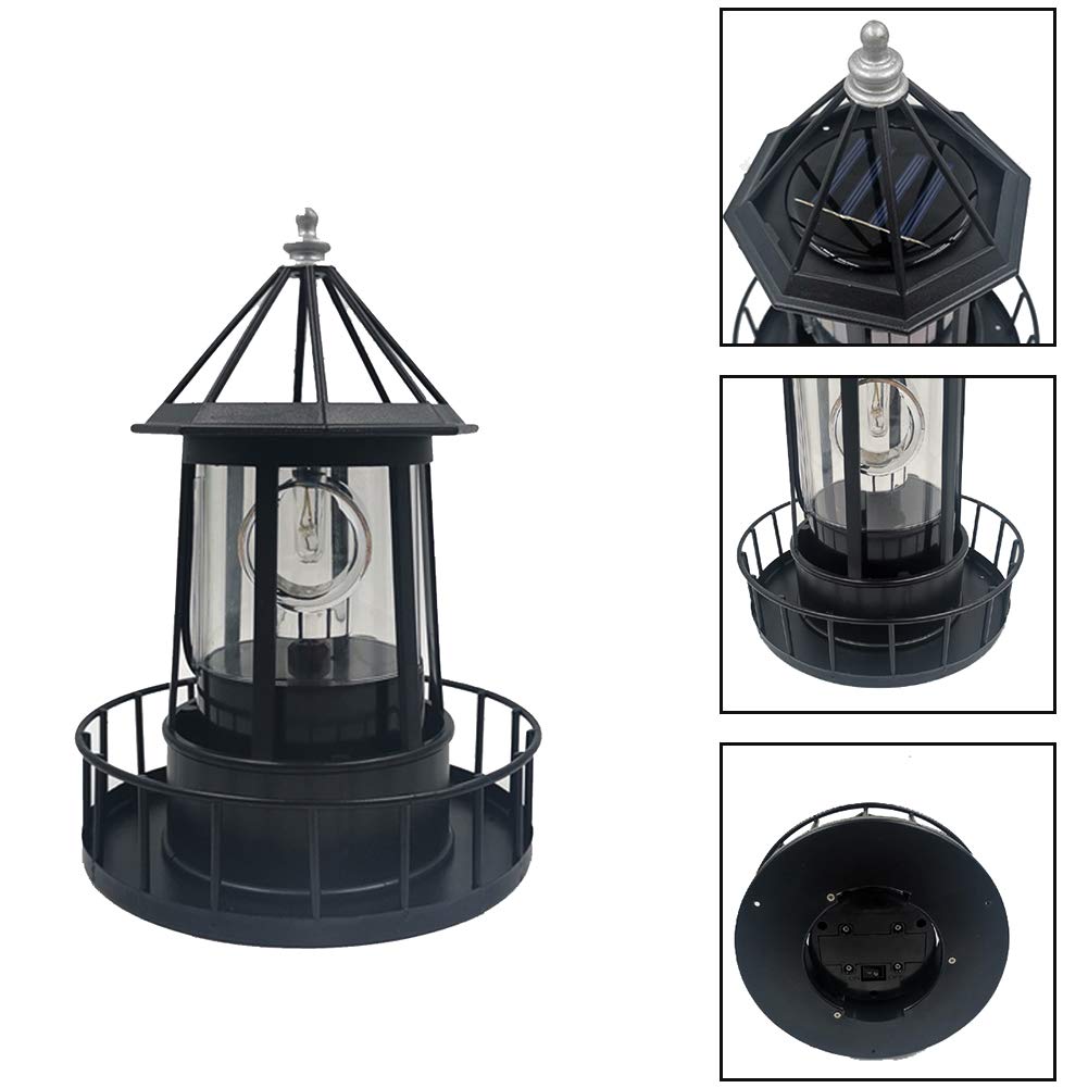 Solar Powered Lighthouse Outdoor Light X590