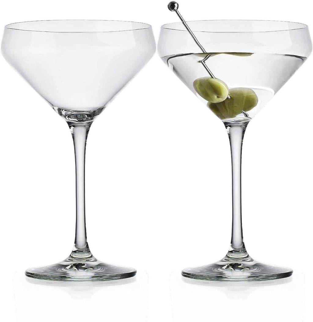 Martini Glasses Set of 4 Stemmed 10.5 Ounce J791878