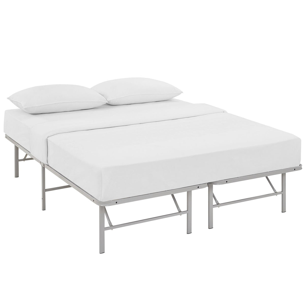 Queen Folding Metal Bed Frame H1019