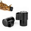 2 Pack Alto Saxophone End Cap Plug Plastic Replacement Parts F187