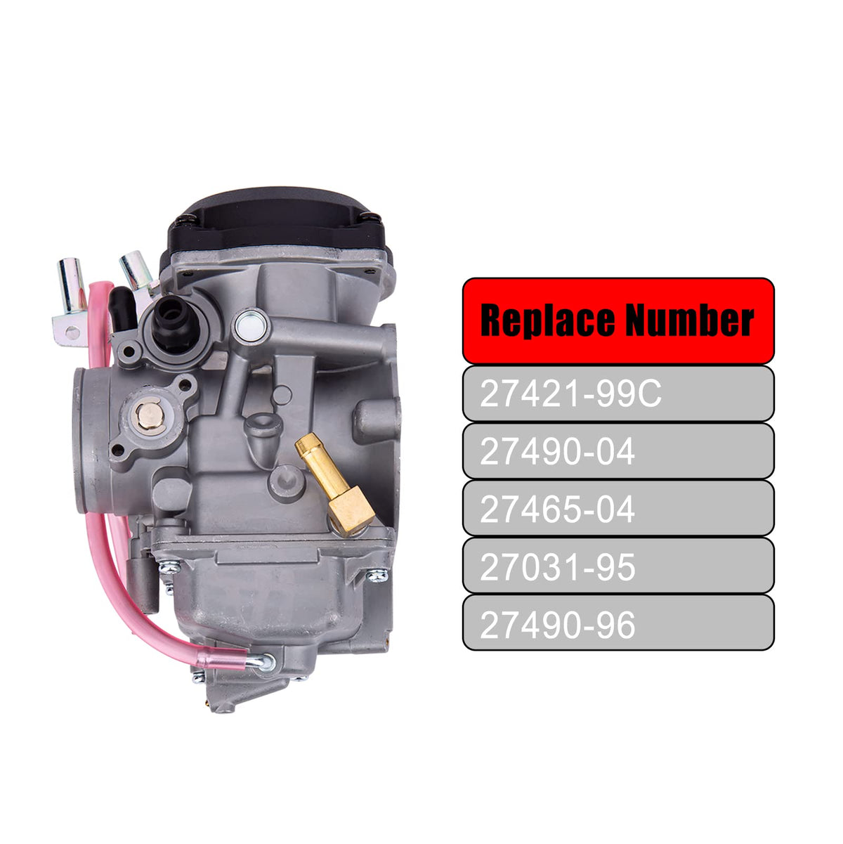 CV40 Carburetor with Choke Cable D93673