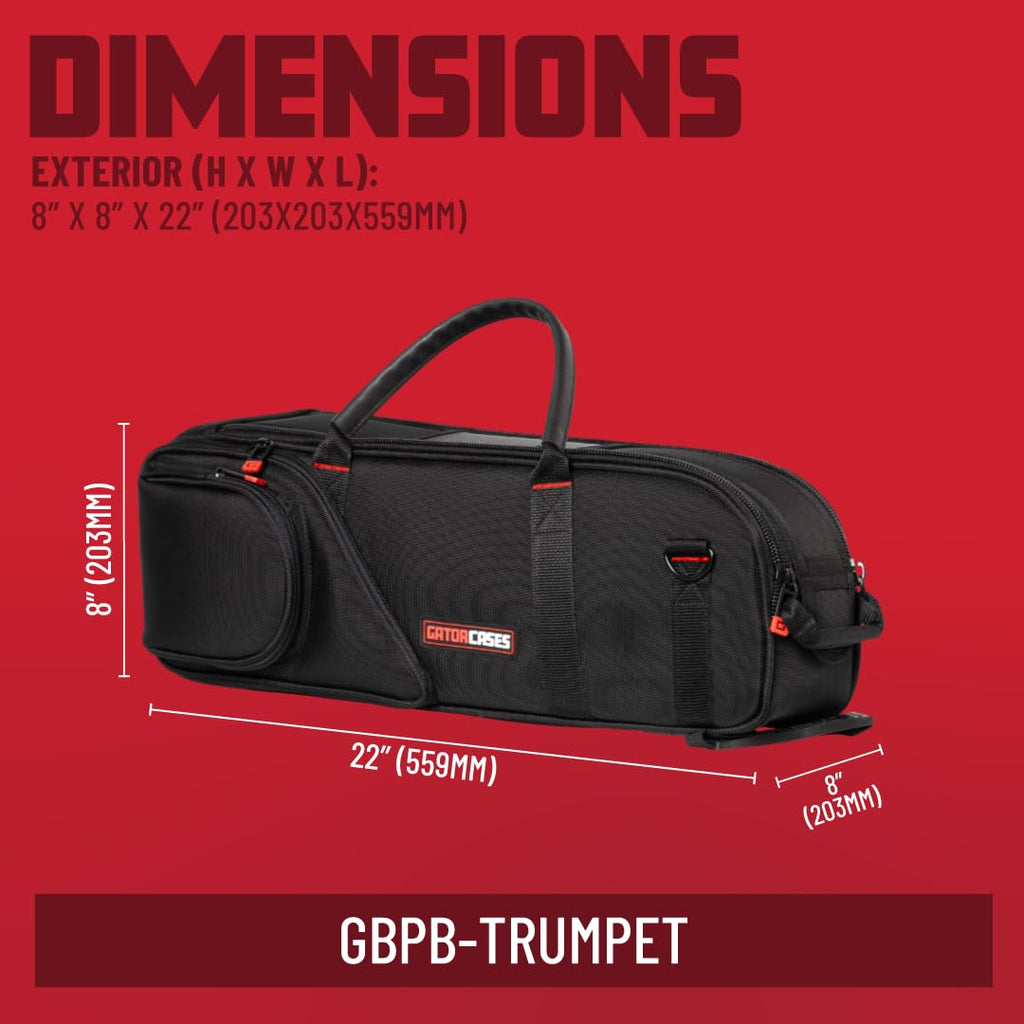 Pro Band and Orchestra Travel Bag for Bb Trumpet D705389