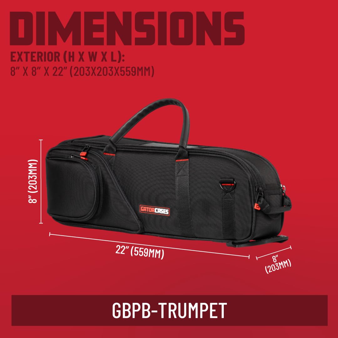 Pro Band and Orchestra Travel Bag for Bb Trumpet D705389