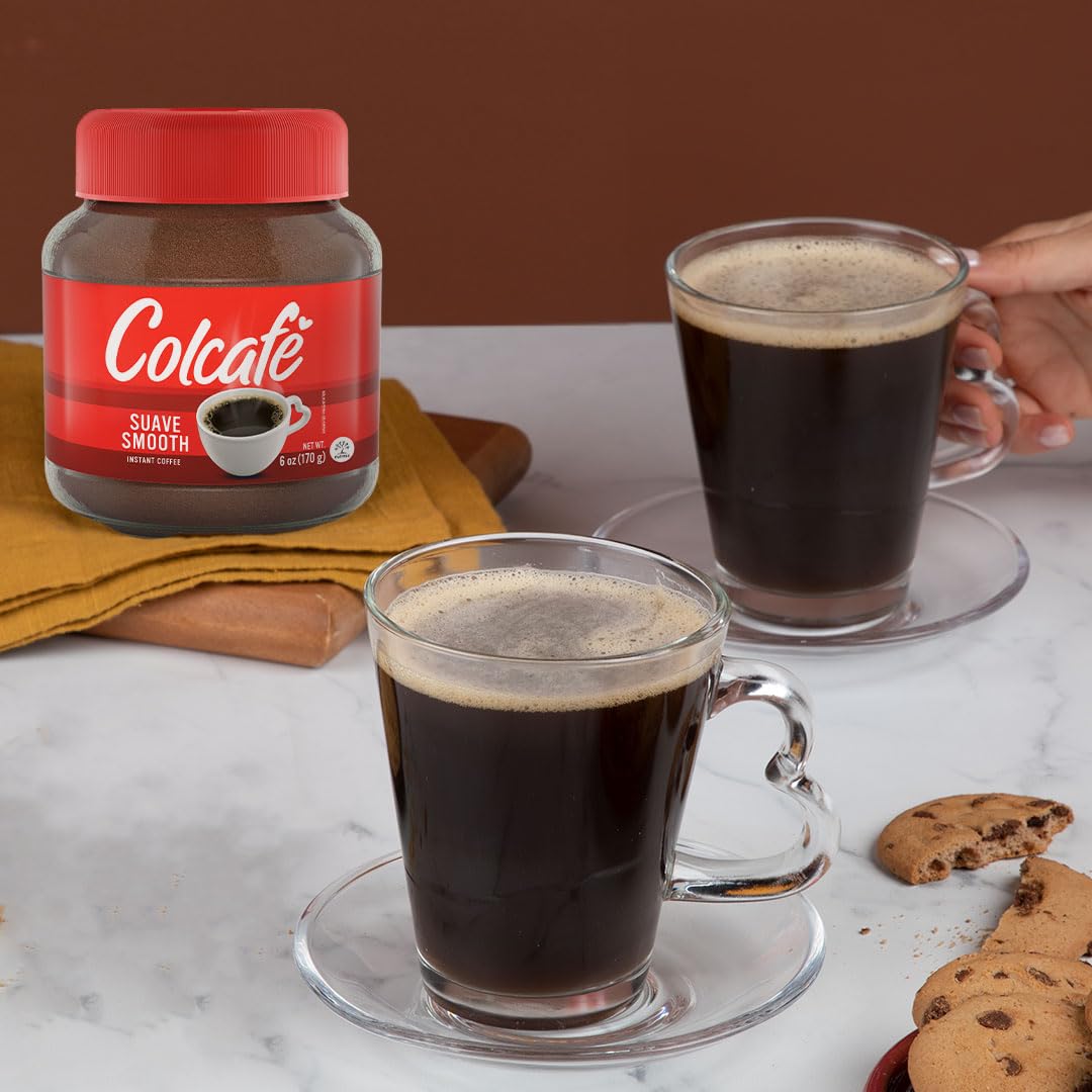 Instant Coffee 100% Colombian 6 Ounce (Pack of 4) Y9700