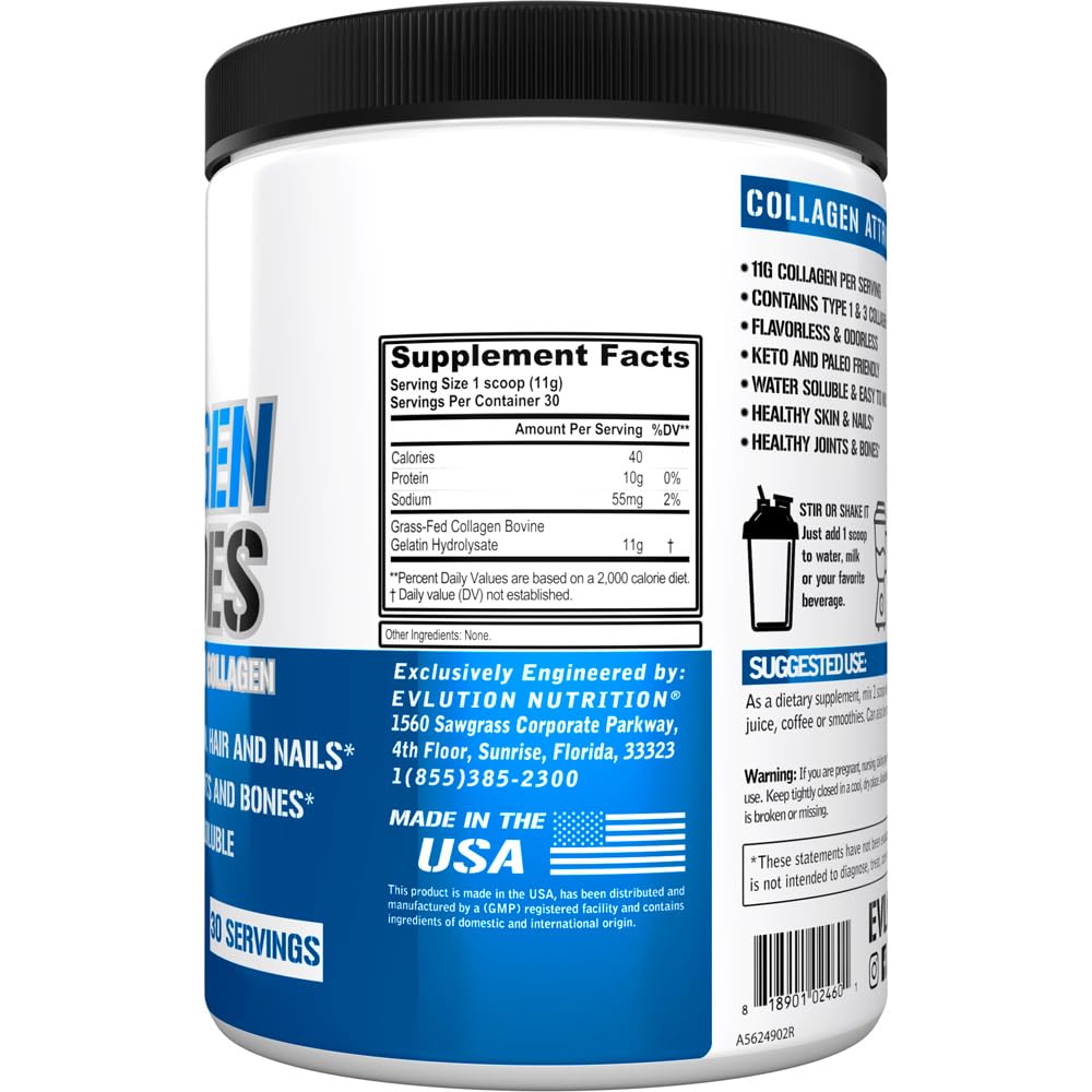 Collagen Peptides Powder Supplement H90870