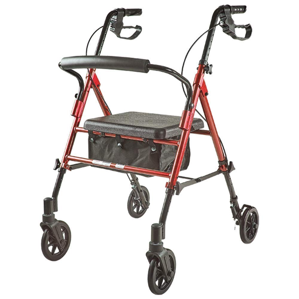 Folding Rollator Walker with Seat C681887