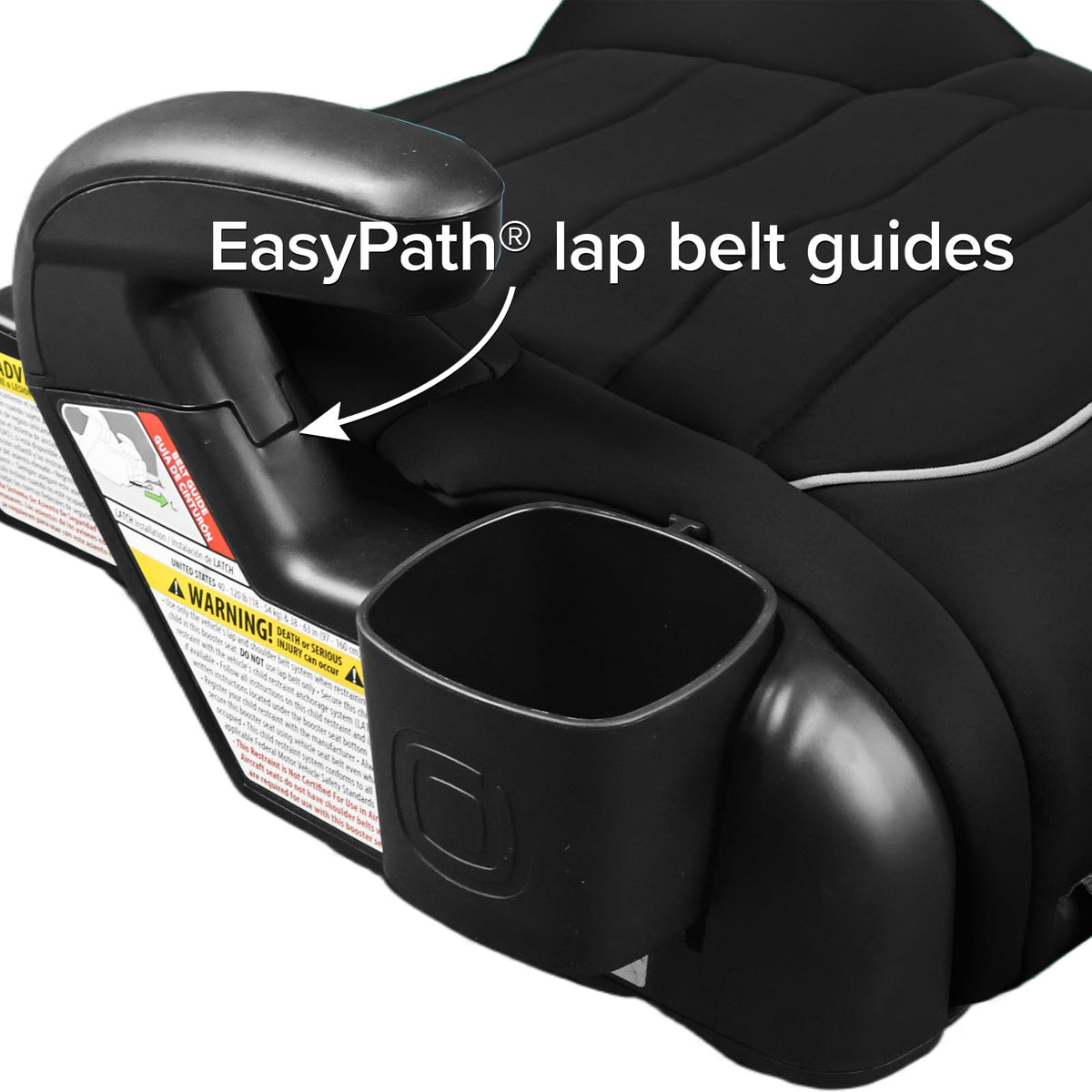 Backless Booster with Cupholder P863700