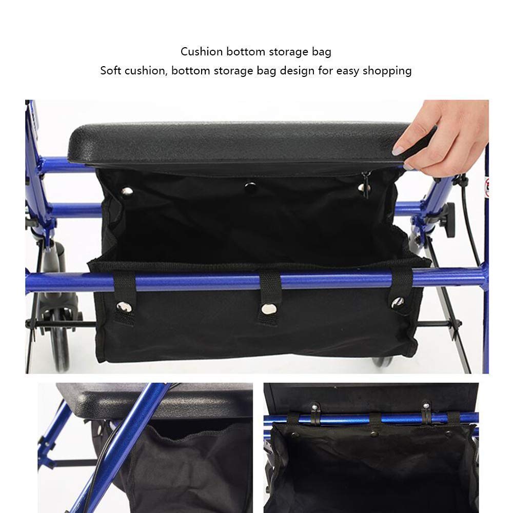 Folding Rollator Walker with Seat C681887