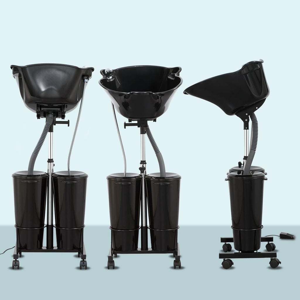Portable Shampoo Bowl with Electric Pump Q7009