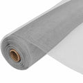 Aluminum Mesh Screen 39.4x196.9 Inches Silver Q93803