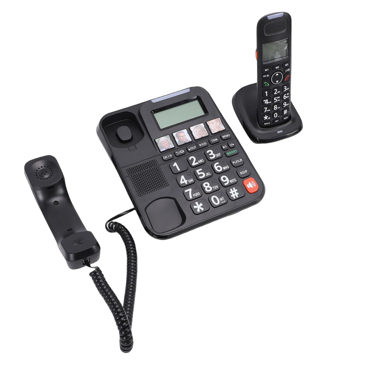 Expandable Corded Cordless Phone with Caller ID J4585
