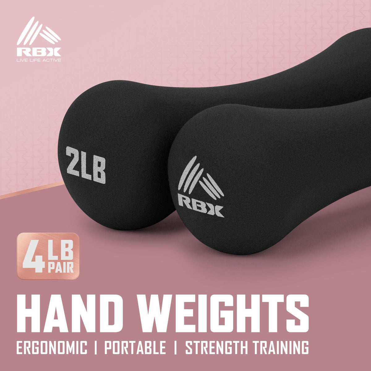 Neoprene Hand Weights B689
