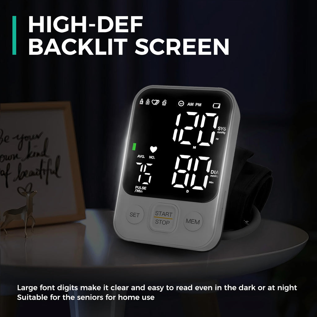 FDA Cleared Upper Arm Blood Pressure Monitor V38581