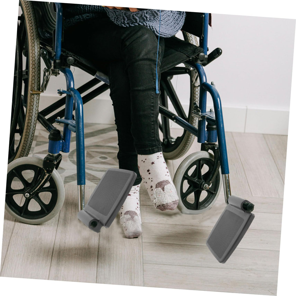 8pcs Wheelchair Footplate Replacement Leg Rest E6845