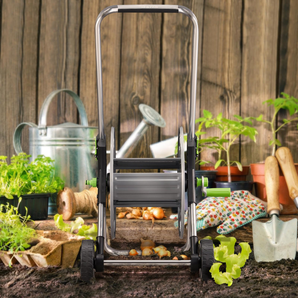 Garden Hose Reel Cart Q508432