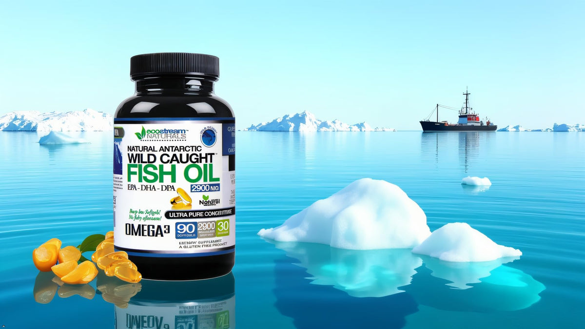 Wild Caught Omega 3 Fish Oil 2,900 MG B537914