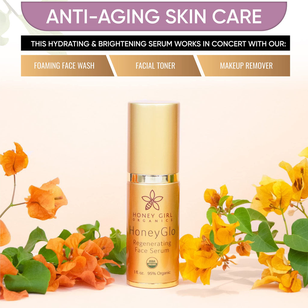 USDA Certified Organic Face Serum with Vitamin C and EVOO 1 oz H244