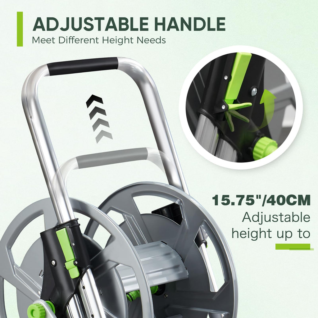 Garden Hose Reel Cart Q508432