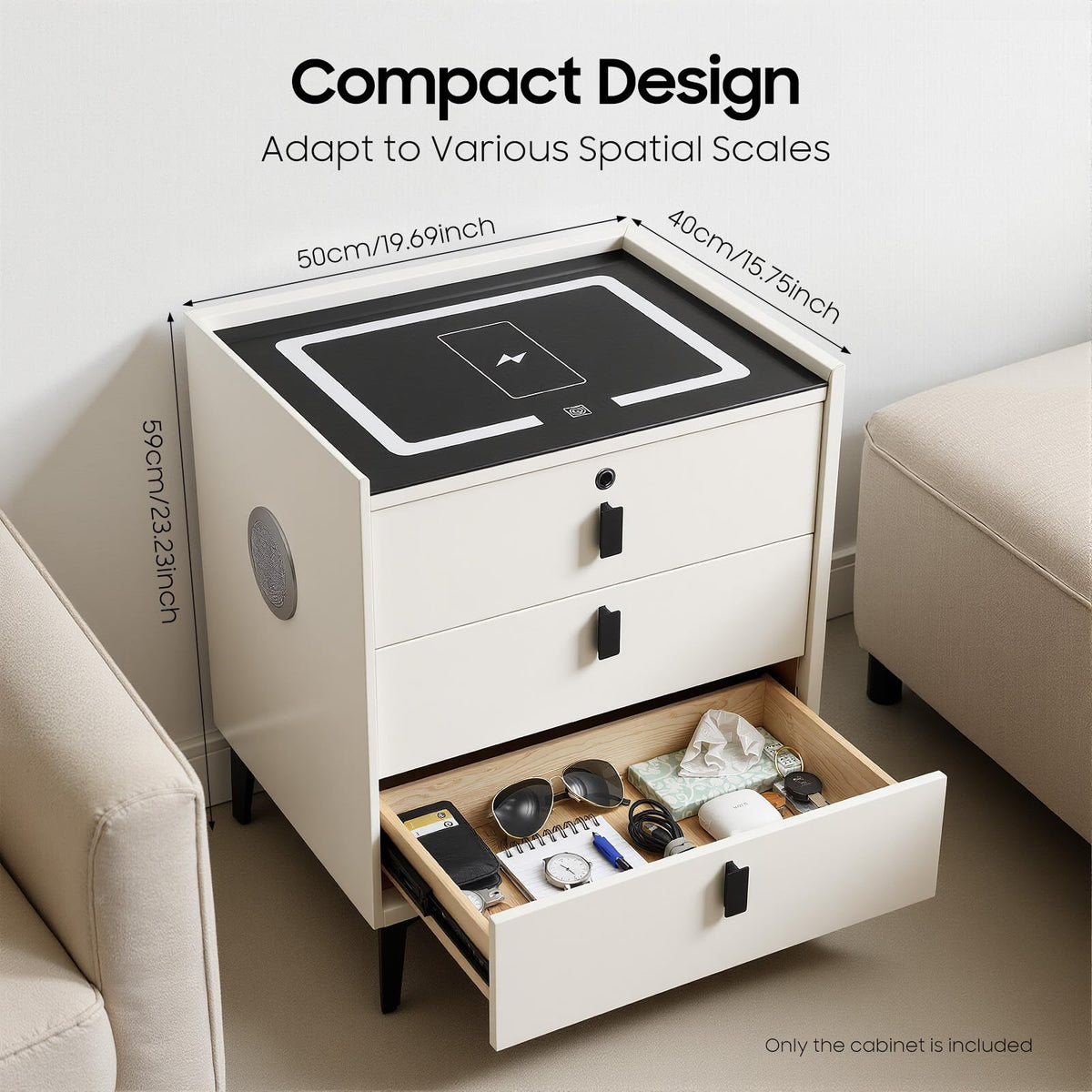 3 Drawers Nightstand T82821
