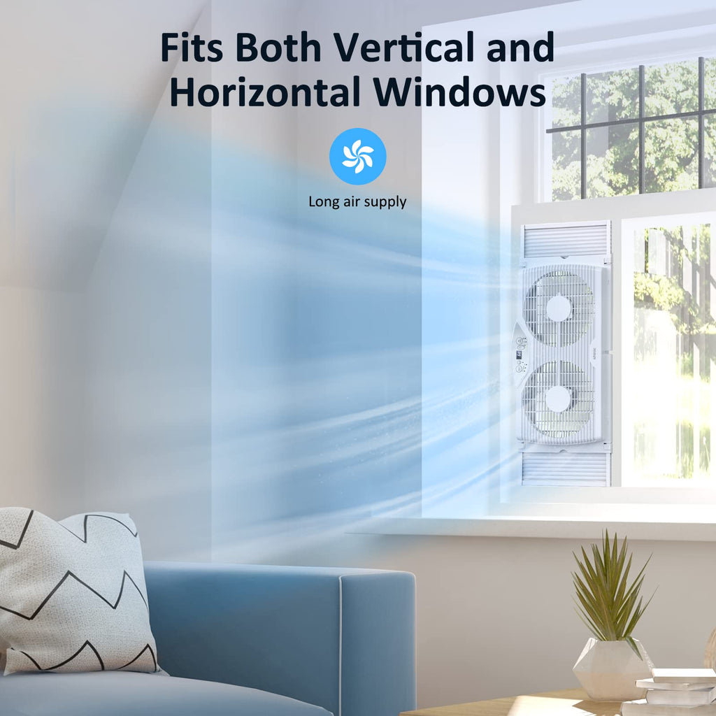 9'' Window Fan with Thermostat K54715