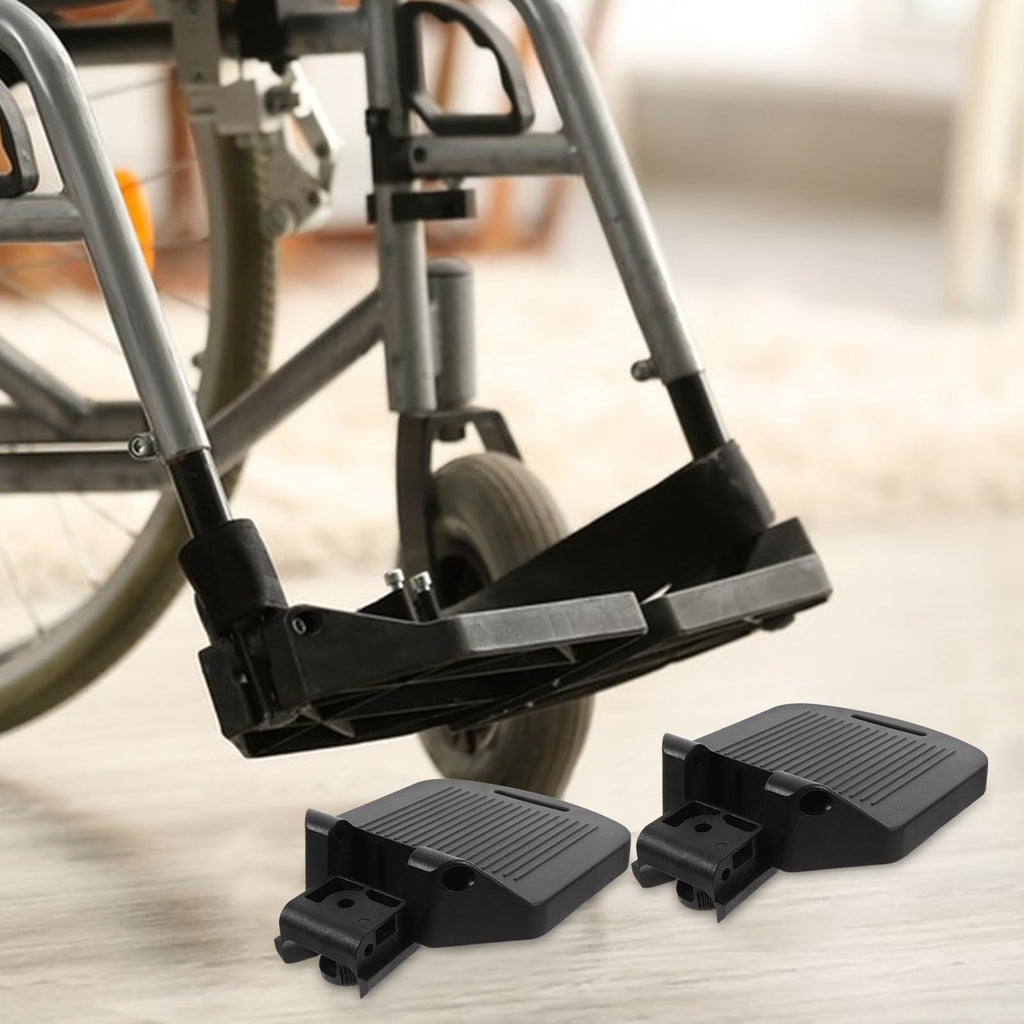 2pcs Adjustable Heavy Duty Wheelchair Footrest P848