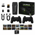 Wireless Retro Game Console Stick with 2.4G Controllers, 4K HDMI, 32G J1648