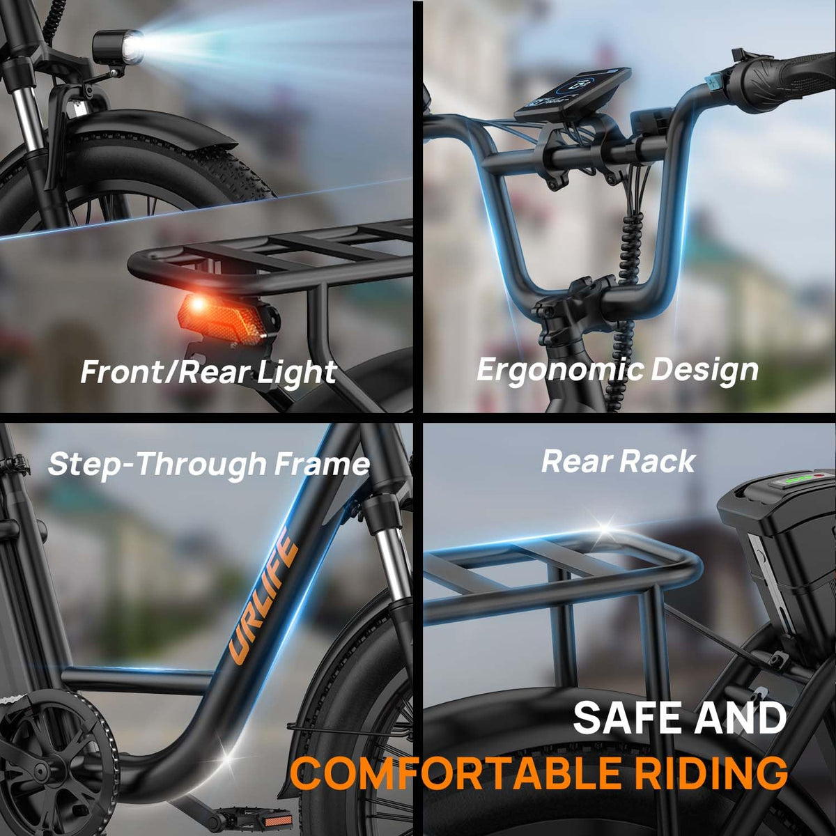 20" Fat Tire Electric Bike with 1000W Motor M48051