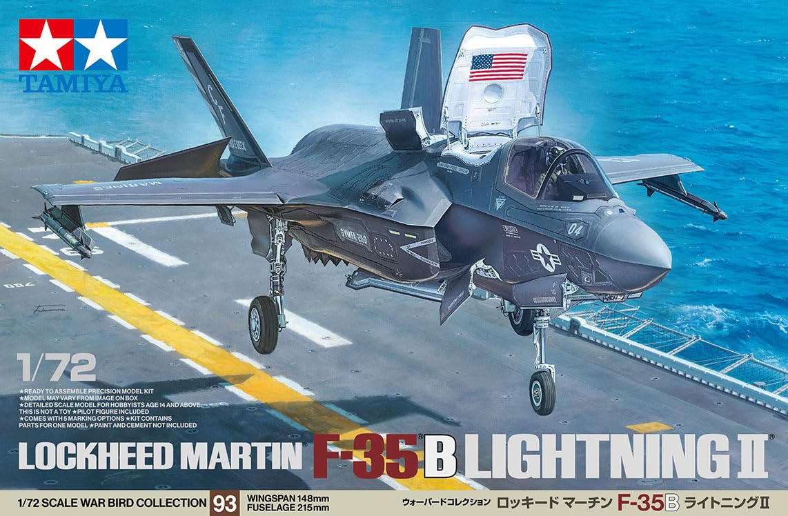 1:72 F-35B Lightning II Plastic Model Kit G779