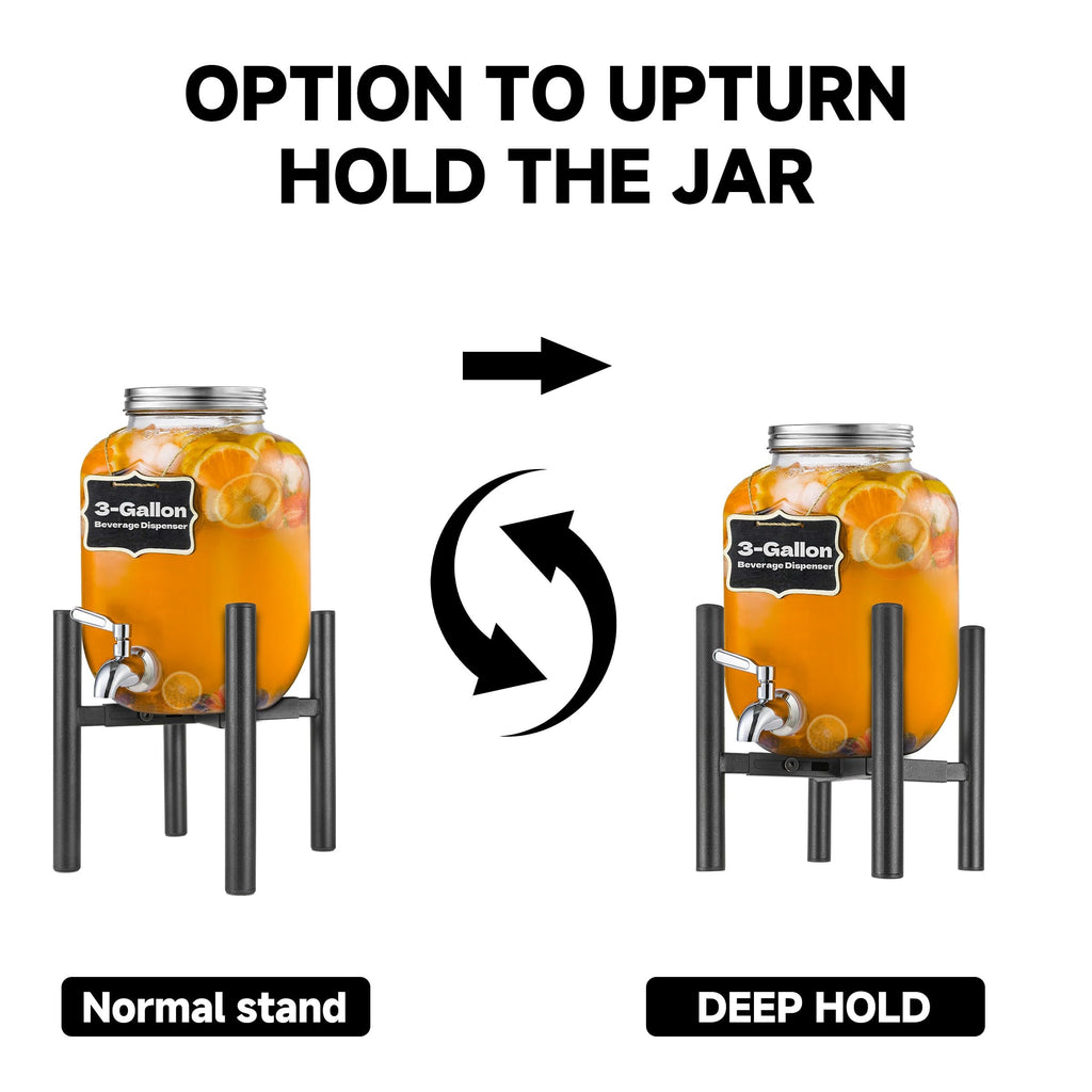 Adjustable Drink Dispenser Stand for 1-3 Gallon Container X78683