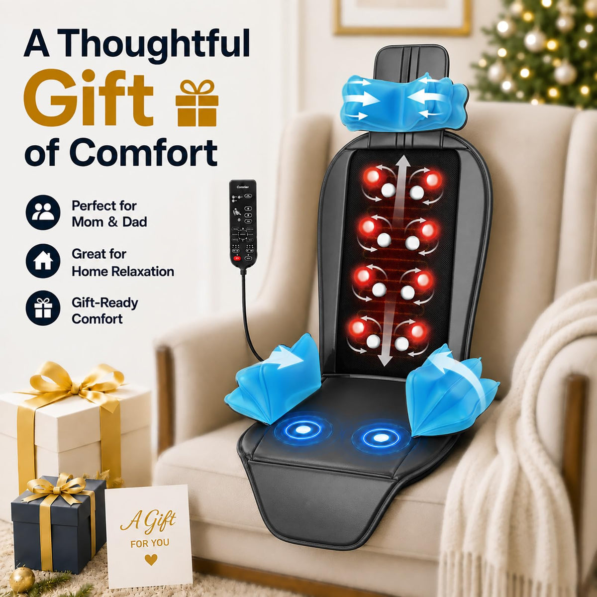 Shiatsu Back Massager with Heat Z855