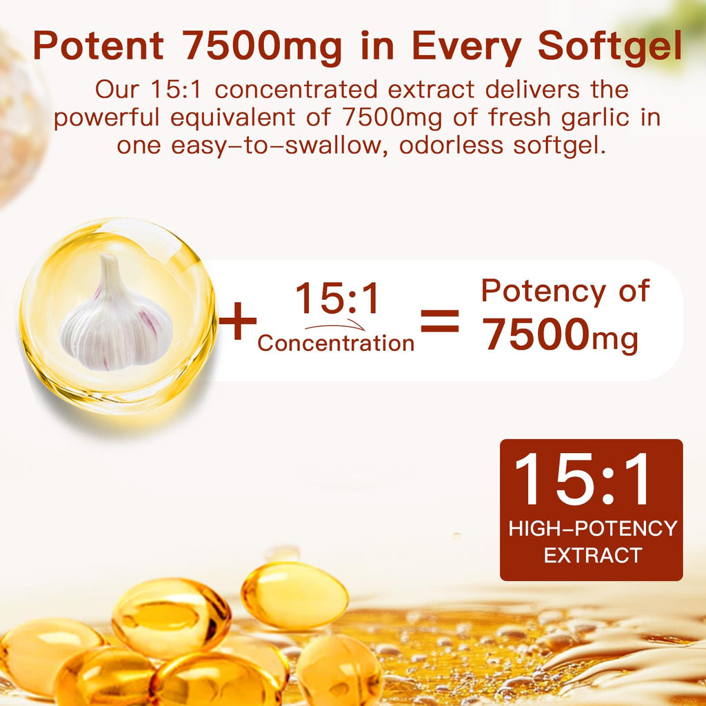Odorless Organic Aged Garlic Extract Capsules F894482