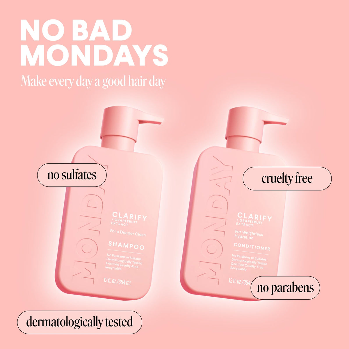 Shampoo and Conditioner Set 12 oz H769