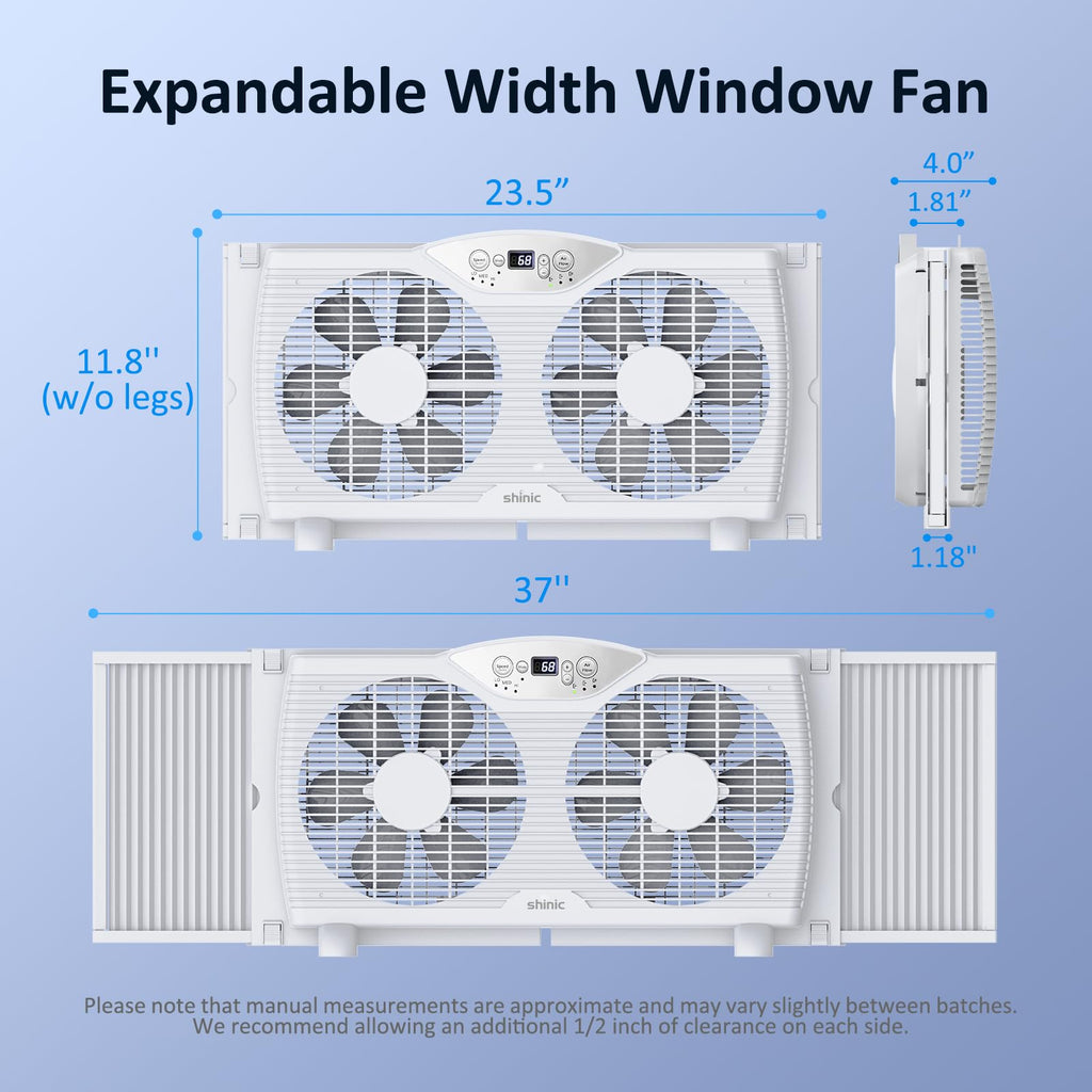 9'' Window Fan with Thermostat K54715