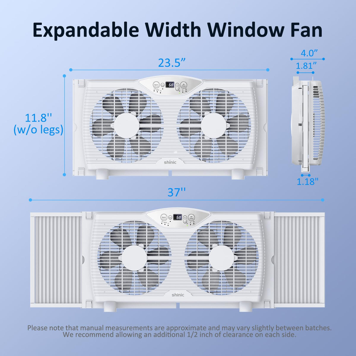 9'' Window Fan with Thermostat K54715