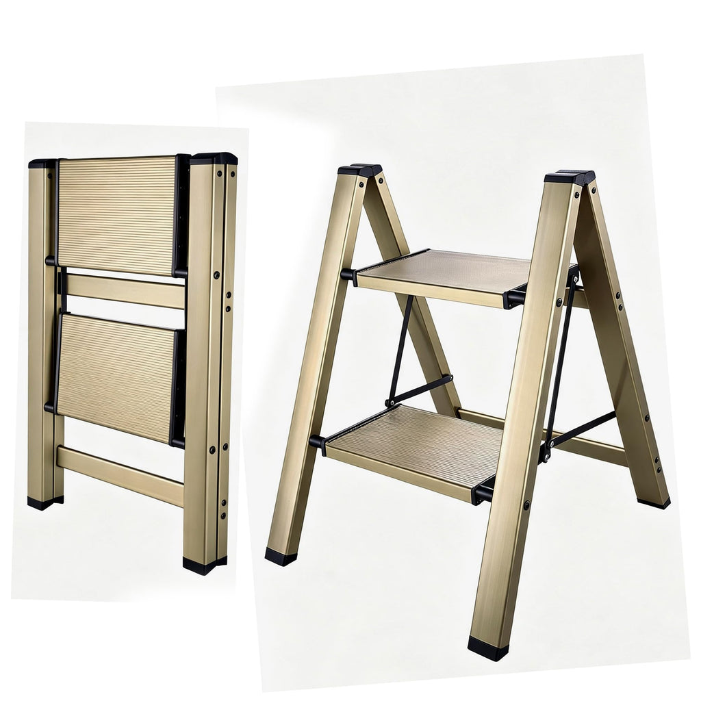 Foldable Aluminum Step Stool N350