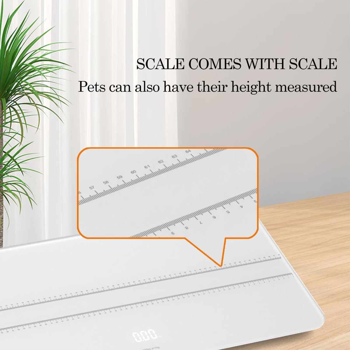 Digital Pet Scale, Baby Scale White N5747