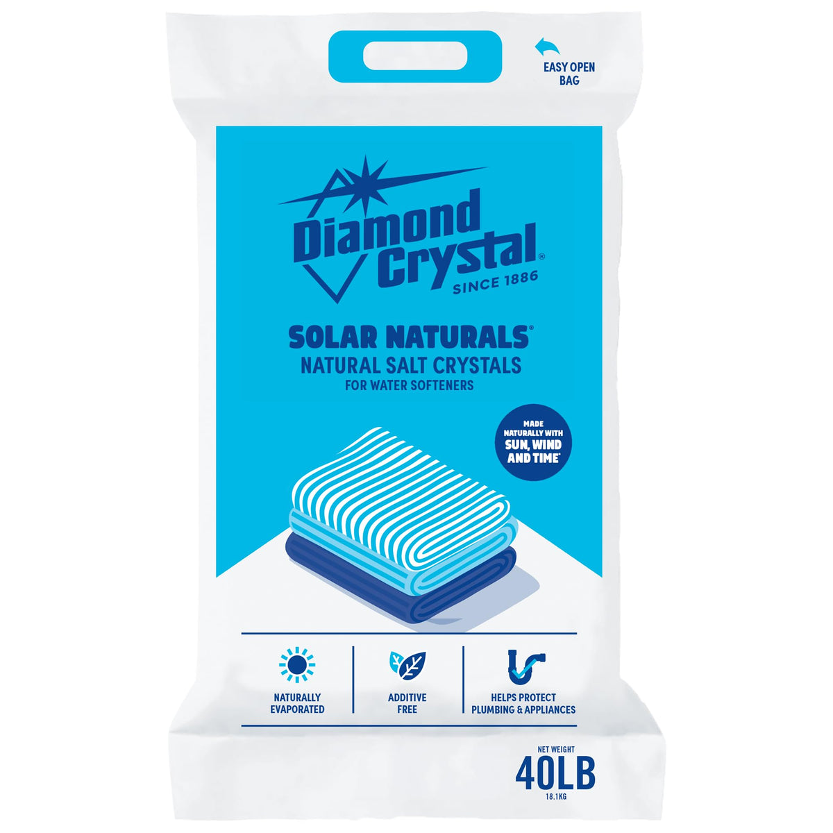 6 Pack Water Softener Salt, 40 lbs Q616628