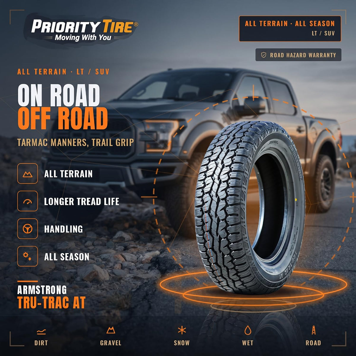 275/55R20 117T All Terrain Tire C599276